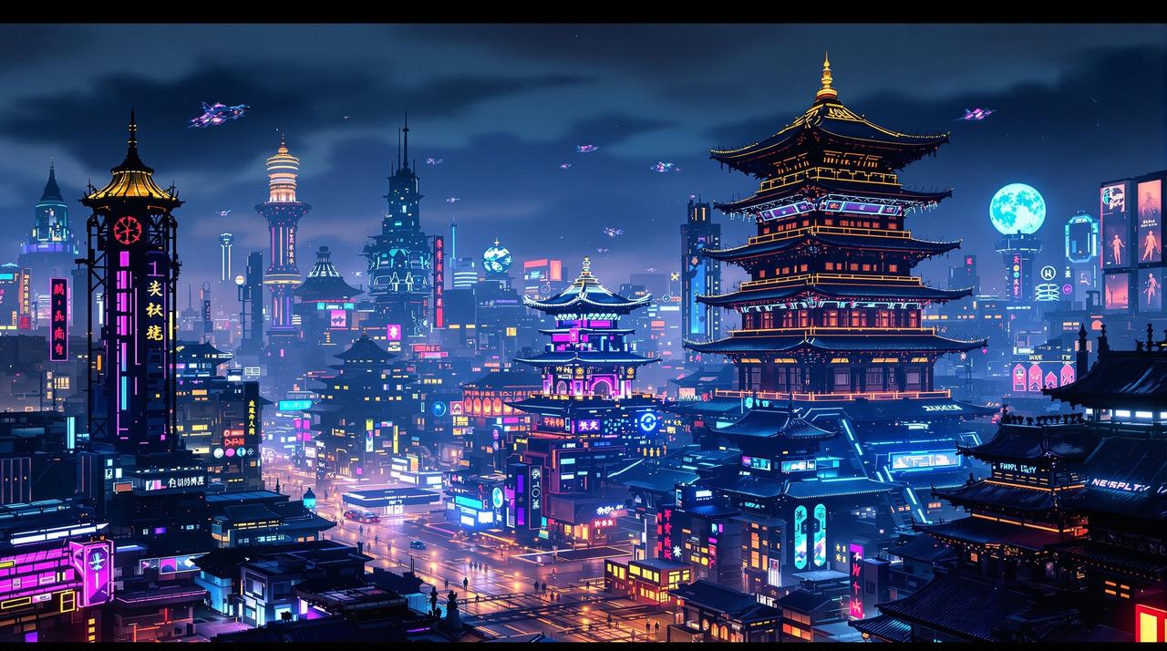 未来都市2077：赛博朋克纪实